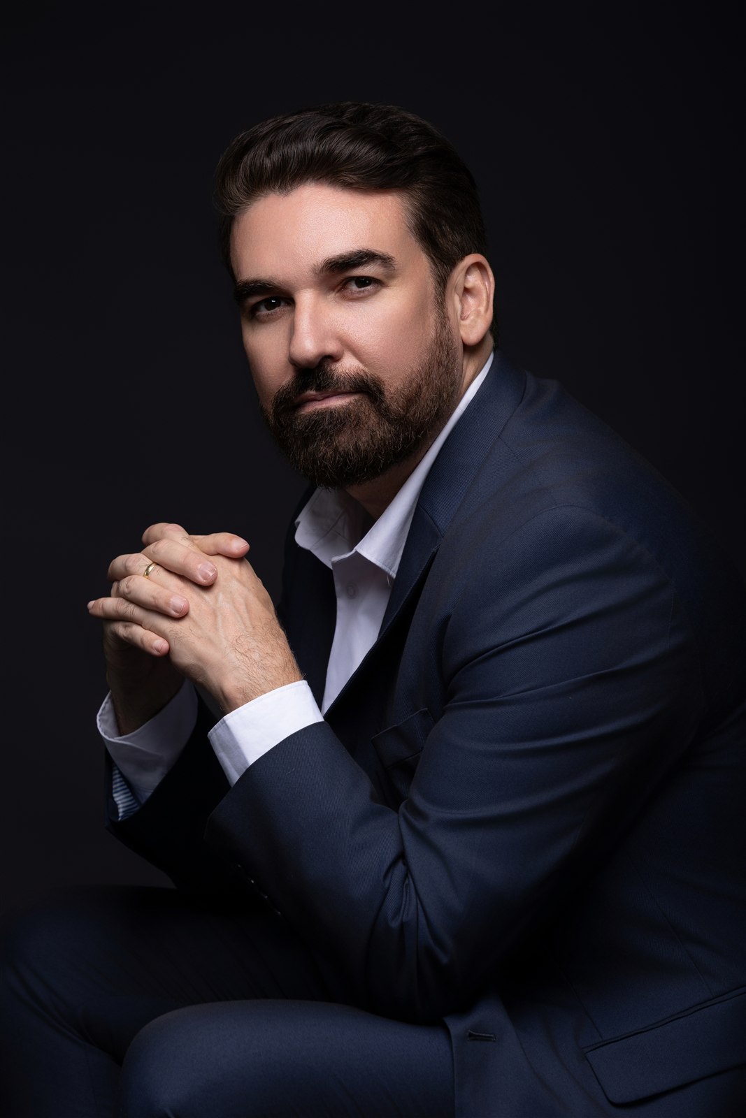 Fred Vanitelli, fundador da Vanitelli, em retrato formal